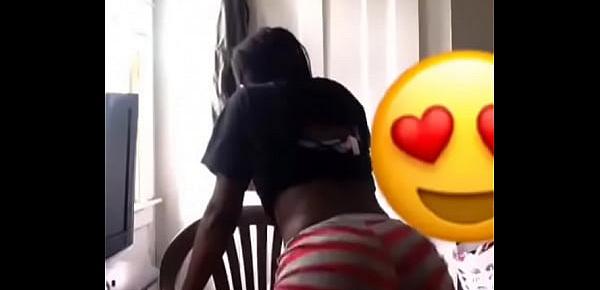  Young ebony instagram thot twerking